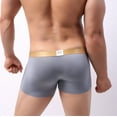 thumbnail image 5 of Mens Underwear Fashionable Boxer Pants Ice Silk Seamless Breathable Comfortable Underwear, 5 of 6