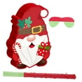 thumbnail image 5 of Christmas Pinata Santa Claus Party Game Sturdy Paper Construction for Kids Music Holiday Celebrations, 5 of 9