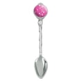 thumbnail image 1 of Cute Hearts Love Pattern on Pink Novelty Collectible Demitasse Tea Coffee Spoon, 1 of 3