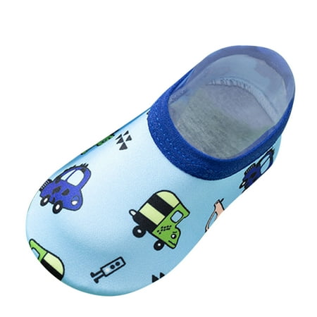 

1-4Y Baby Kids Boys Girls Animal Prints Cartoon Breathable The Floor Socks Barefoot Aqua Socks Non- Shoes Toddler Shoes G 18 Months-24 Months