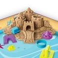 thumbnail image 4 of The One and Only Kinetic Sand, Beach Day Fun Playset with Castle Molds, Tools, and 12 oz. of Kinetic Sand for Ages 3 and Up - 6037423, 4 of 9