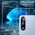 thumbnail image 7 of JETech 5 in 1 Matte Case for Samsung Galaxy S24+ / S24 Plus 5G with 2-Pack Screen Protector and Camera Lens Protector, Translucent Back Protective Phone Cover, Tempered Glass Film (Sapphire Blue), 7 of 7