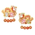 thumbnail image 4 of 2 uds pegatinas de puerta de año Nuevo pegatinas de pared de dragón calcomanías ornamento decoración de año Nuevo Chino para el hogar de fiesta del Estilo A, 4 of 8