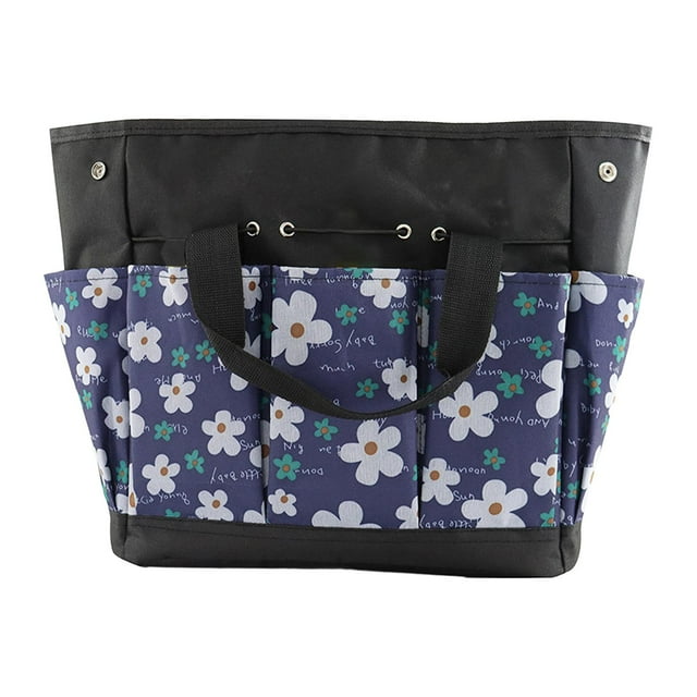 Almencla Sac à Outils de Jardin Organisateur de Rangement Pratique avec Poignée