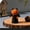 A, variant on Mini Pumpkin Man Figurine for Halloween Decorations, Cute Ghost Doll Tabletop Ornament, Spooky Festive Room Desktop Display for Home Office Shelf，A