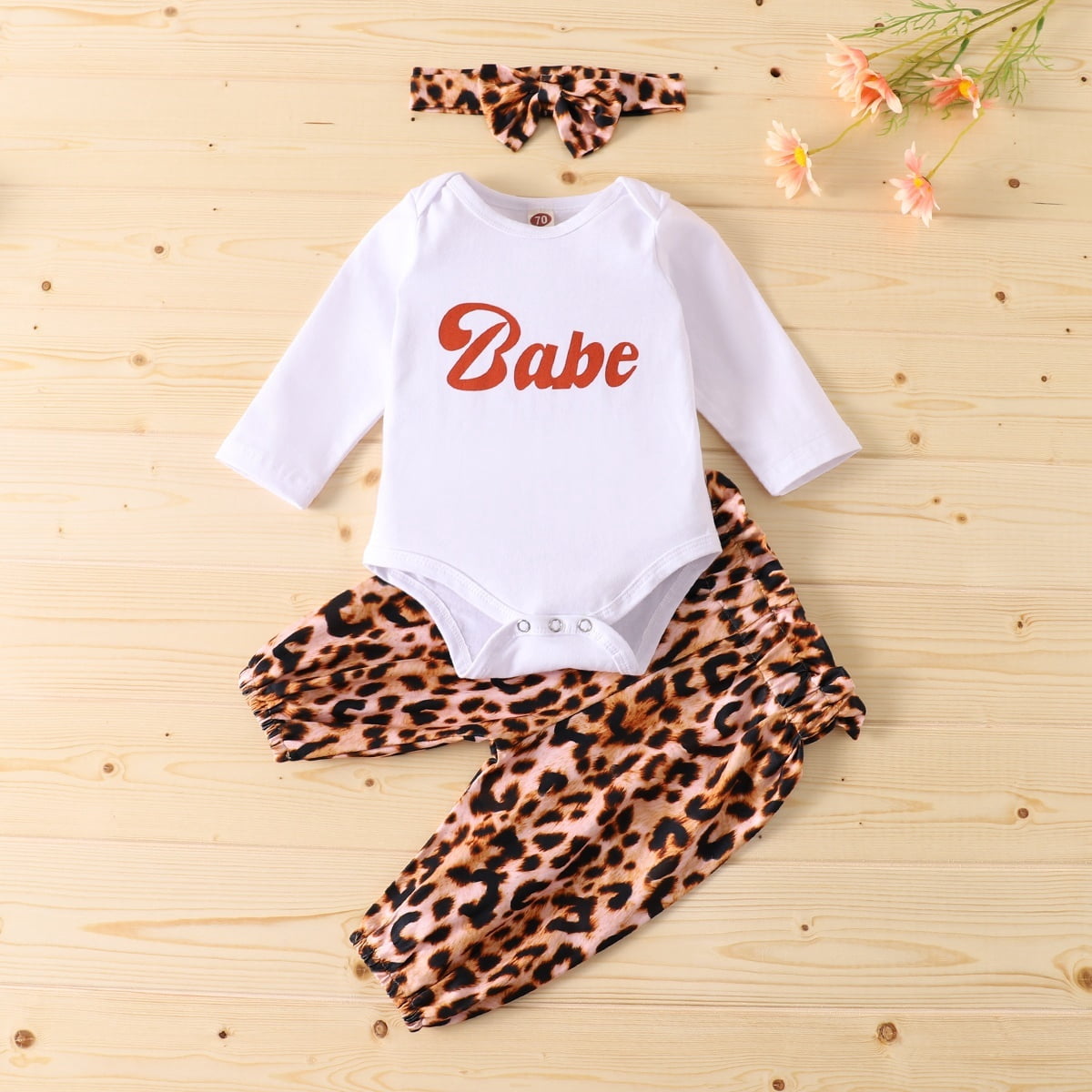 leopard long sleeve jumpsuit