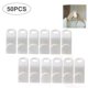 thumbnail image 1 of 50Pcs Ultralight Mini Clothes Hanger Connector Cascading Hooks White Closet Hooks Hat Bag Hanger Wardrobe Closet Organizer, 1 of 5