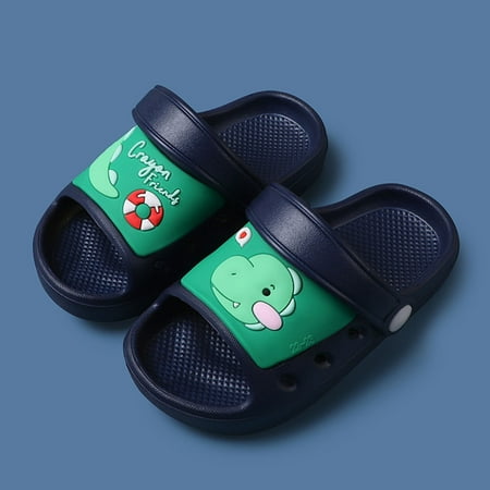 

Kid s Cute Beach Slippers Sandals Boys Girls Clogs Non-Slip Dinosaur Water Shoes