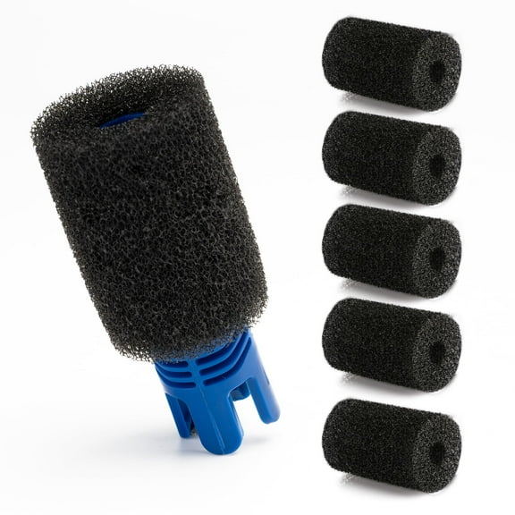 6 Packs For Polaris Pool Cleaner Parts,Tail Sweep with Scrubber Replacement Part Fit for Polaris 3900 Sport, 380, 360, 280, and 180 Pool Cleaners