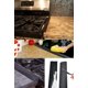 thumbnail image 4 of Cubierta de silicona para encimera de estufa, resistente al calor, cubierta de relleno de silicona para estufa de cocina, sella derrames entre encimera, estufa, horno, lavadora, secadora, paquete de 2 (21 pulgadas, negro) BANYUO Electrónica, 4 of 6