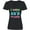 AB-Black, variant on Inktastic I Love 80's Music Women's V-Neck T-Shirt