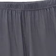 thumbnail image 5 of MGDXOX Girls Solid Color Loose Casual Shorts Elastic Waist Lightweight Breathable Shorts for Daily Outings School Playtime and Summer Wear Gray 18 Years, 5 of 9