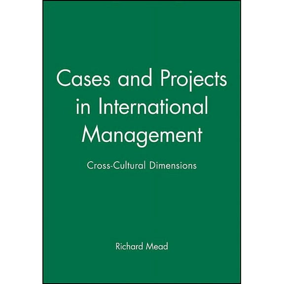 Cases Prjcts Intl Mngt, (Hardcover)