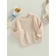 thumbnail image 3 of Txlixc Suéteres de cuello redondo para bebés pequeños, suéteres de punto sueltos de color sólido de manga larga Txlixc  Moda, 3 of 9