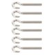 thumbnail image 4 of 10Pcs Eye Screw 304 Stainless Steel Open Bolt Hook Eyelet Threaded Screws Hardware, 4 of 5