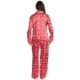 thumbnail image 3 of Just Love Womens Pajama Set (Satin Ho Ho Ho, Small), 3 of 3