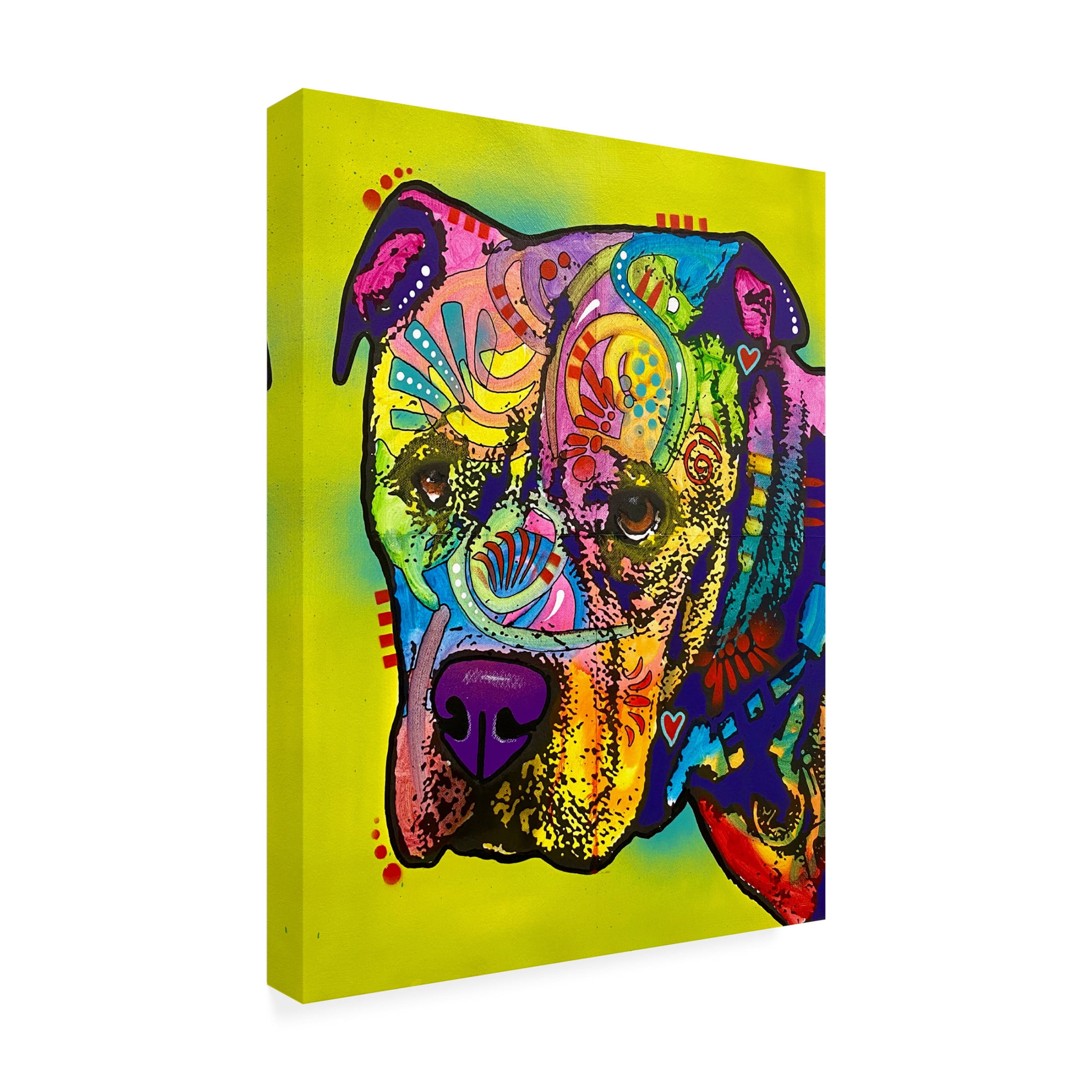 Canvas Wall Art - Dean Russo 'Please Repeat I Was Not Listening' Wall Art for Living Room, Bedroom, or Office Décor by Trademark Fine Art - 14 x 19 Inches