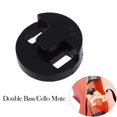 thumbnail image 4 of Rond Caoutchouc Violoncelle Double Trous Violoncelle Violoncelle Contrebasse Silencieux Accessoires Instrument de Musique, 4 of 7