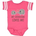 thumbnail image 3 of Inktastic Granddad Loves Me Grandchild Boys or Girls Baby Bodysuit, 3 of 5