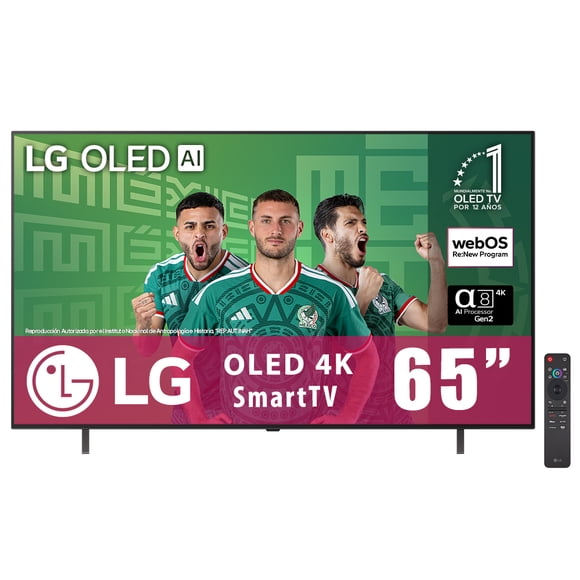 TV LG 65 Pulgadas OLED AI B5 4K SMART TV 2025 OLED65B5