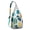 Greenish-blue-38, variant on Urban Graffiti Shoulder Bag - Street Art-Inspired Print (Edgy Metropolitan Style)