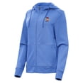 thumbnail image 2 of Women's Antigua  Heather Royal Tulsa Golden Hurricane Seeker Full-Zip Hoodie Jacket, 2 of 3