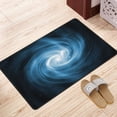 thumbnail image 4 of Blue Fractal Vortex Entryway Rug, Non-Slip Absorbent Door Mat for Living Room Kitchen Bathroom Entrance, 36"x24", 4 of 8