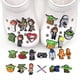 thumbnail image 1 of 25 amuletos de zapatos de dibujos animados diferentes para Crocs, amuletos de decoración de zapatos para zapatos, amuletos de zapatos para regalos de fiesta de cumpleaños de adolescentes. TUNC Sencillez, 1 of 5