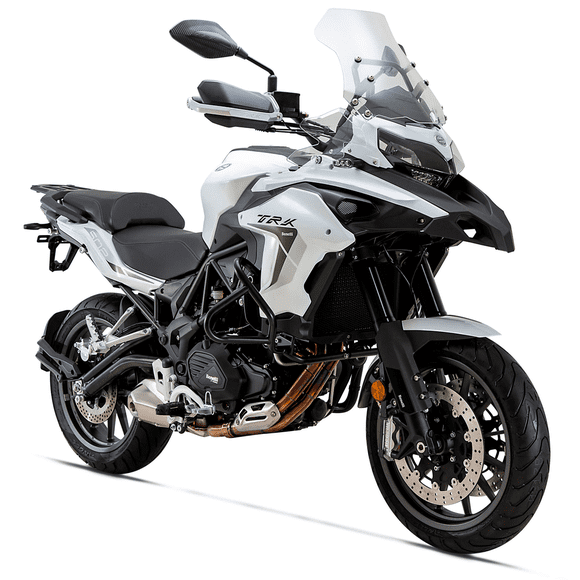 Motocicleta Deportiva BENELLI TRK 502 Blanco
