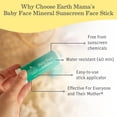 thumbnail image 2 of Protector solar en barra Earth Mama Baby Face SPF 40 22 ml, 2 of 7