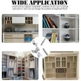 thumbnail image 6 of 72Pcs Shelf Pegs Support Kit, 6 Styles Pins, Nickel Plated Cabinet for Shelves Bookcase Bookshelf, 6 of 7