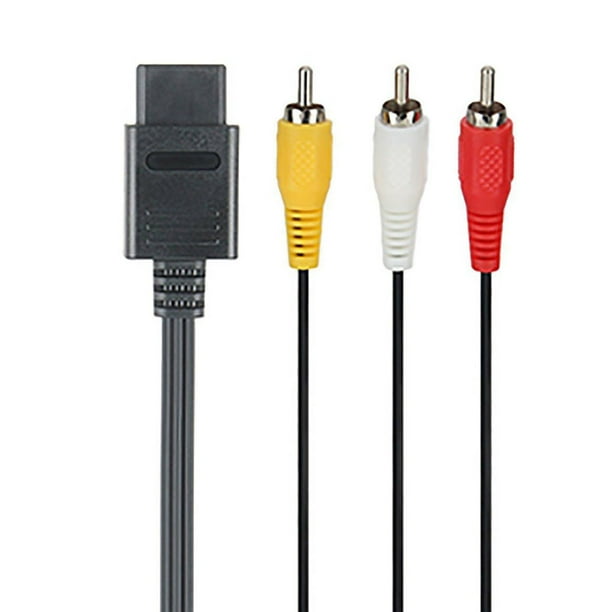 Kmd Av Composite Cable For Nintendo Gamecube N64 Snes System Walmart Com Walmart Com