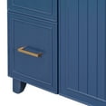 thumbnail image 6 of 36" Bathroom Vanity Cabinet with Soft Closing Door and Storage Drawers, Solid Wood Freestanding Storage Cabinet, 6 of 8