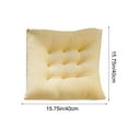 thumbnail image 2 of RKSTN Crystal Velvet Cushion Yellow, 2 of 5