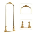 thumbnail image 5 of Large Arch Mirror Full Length Vintage Fireplace Mirror 68"*29",Gold,Iron, 5 of 6