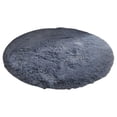 thumbnail image 2 of YAOMOBB Safe Polyester Rug Super Soft Luxury 100cm Round Fluffy Area Rug for Solid Color Bedroom Nursery Comfort, 2 of 7