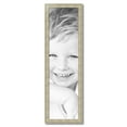 thumbnail image 2 of ArtToFrames 11" x 40" Silver Panel Picture Frame, 11x40 inch Multi Wood Poster Frame (WOM-5094), 2 of 7