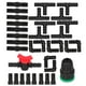 thumbnail image 1 of Tee de riego, 34 piezas/juego Kit de riego por goteo Accesorio de riego por goteo Adaptador de riego Funcionamiento suave, 1 of 12