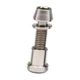 thumbnail image 3 of Juego de tuercas de perno de vástago de bicicleta, reparación de tuercas de tornillo de vástago de bicicleta, accesorio liviano, repuestos portátiles, Plata, 3 of 8