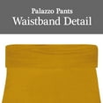 thumbnail image 2 of HyBrid & Company Womens Super Comfy Flowy Wide Leg Palazzo Pants Made In USA, 2 of 3