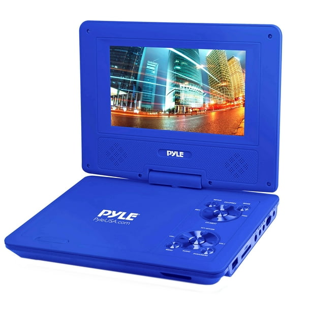9" Portable CD/DVD Player, Builtin Battery, USB/SD Card Memory Readers