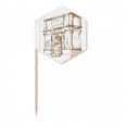 thumbnail image 1 of Arch of  Rome  Toothpick Flags Cupcake Picks Party Celebration, 1 of 3
