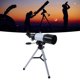 thumbnail image 5 of Telescope, Kids Telescope Clear 150X Metal Plastic 360mm Focusing Length  For Gift For Science Project ANGGREK Telescope, 5 of 8