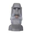 thumbnail image 4 of Figura Moai de la Isla de Pascua de 1,9 pulgadas para decoración de mesa de comedor. Estilo A, 4 of 9