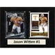 C & I Collectables 68WITTENCO 6 x 8 Po Jason Witten NCAA Tennessee Bénévoles Plaque de Deux Cartes – image 1 sur 1