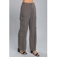 thumbnail image 4 of Full-length Tencel Pants With Cargo Pockets, 4 of 5