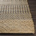 thumbnail image 2 of Hauteloom Drummoyne Jute Living Room, Bedroom Area Rug - Bohemian, Transitional - Beige, Tan, Black - 8'10" x 12', 2 of 8