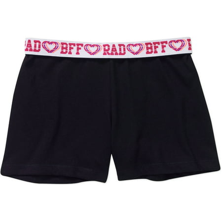 Faded Glory Girls' Solid Jersey Shorts - Walmart.com