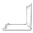 thumbnail image 5 of Rev-A-Shelf 50 Quart Trash Can Replacement Lid, White (Lid Only), 5 of 13