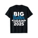 thumbnail image 1 of Boy's Big Brother Again 2025 Print T-shirt Youngsters Round Neck Tees Tops Casual Comfy Clothes, Conventional Version, Leisure , Four Seasons, 1 of 7